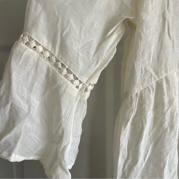 Bluenotes White Cover Up Tank Top | Medium - Picture 4 of 4